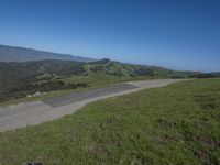 California, USA Mountain Road Highlands