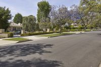 Residential Area in Los Angeles, California, USA