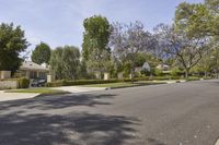 Residential Area in Los Angeles, California, USA