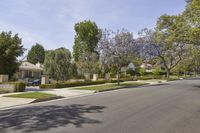 Residential Area in Los Angeles, California, USA