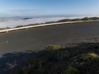 California, USA: Road Asphat