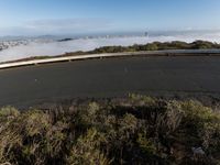 California, USA: Road Asphat