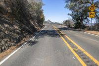 California USA Scenic Road in Malibu Mountains