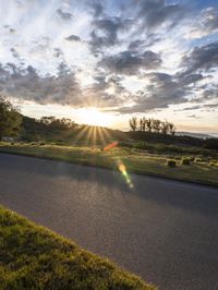 California USA Suburban Landscape with Modern Architecture 001