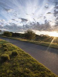 California USA Suburban Landscape with Modern Architecture