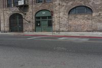 California USA Urban Infrastructure: Brick Walls 002