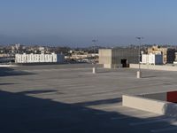 California USA Urban Landscape: Parking Lot 001