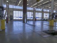California Warehouse: Interior of an Industrial Building