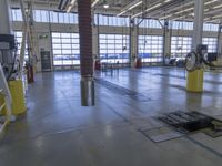 California Warehouse: Interior of an Industrial Building