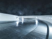 Winter in California: Snow-Covered Road Amidst Beautiful Scenery