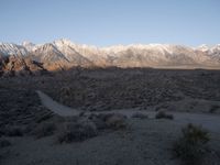 California's Alabama Hills: Gravel Roads and Mountains
