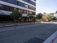 California's Asphalt Roads Under a Clear Sky