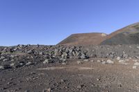 California's Desert Landscape: Clear Sky and Open Space