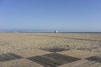 Calm Coastal Landscape in Los Angeles, California, USA