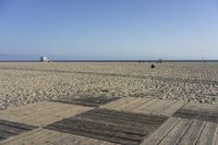 Calm Coastal Landscape in Los Angeles, California, USA