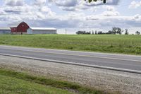 Canada Day: A Landscape of Fields and Clouds