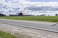 Canada Day: A Landscape of Fields and Clouds