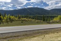 Canada Highland Road: An Aerial View