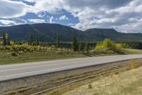 Canada Highland Road: An Aerial View