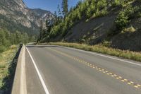 Canada Landscape: Mountain, Forest, Road 003