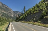 Canada Landscape: Mountains and Forest