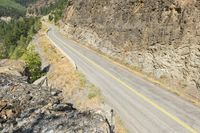 Canada's Mountain Landscape: An Aerial View