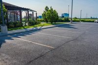 Residential Area in Ontario, Canada: A Clear Sunny Day