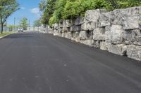 Residential Road in Ontario, Canada