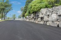 Residential Road in Ontario, Canada