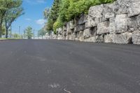 Residential Road in Ontario, Canada