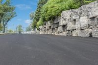 Residential Road in Ontario, Canada