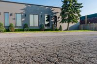 Canada Parking Lot: Smooth Asphalt Surface