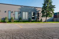 Canada Parking Lot: Smooth Asphalt Surface