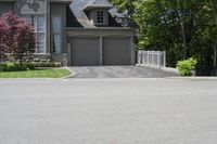 Panoramic View of a Residential Area in Canada