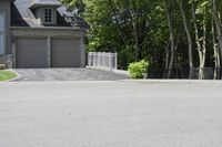 Panoramic View of a Residential Area in Canada