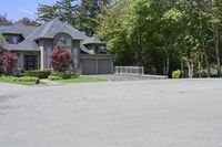 Panoramic View of a Residential Area in Canada