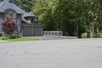 Panoramic View of a Residential Area in Canada