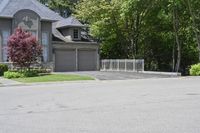 Panoramic View of a Residential Area in Canada