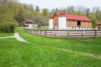 Rural Landscape in Ontario, Canada - Grey Sky