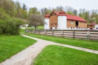 Rural Landscape in Ontario, Canada - Grey Sky