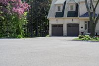 Canada Suburban Neighborhood with Clear Sky and Homes