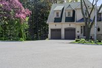 Canada Suburban Neighborhood with Clear Sky and Homes