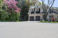 Canada Suburban Neighborhood with Clear Sky and Homes 003