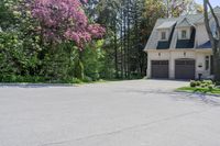 Canada Suburban Neighborhood with Clear Sky and Homes