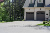 Canada Suburban Neighborhood with Clear Sky and Homes