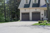 Canada Suburban Neighborhood with Clear Sky and Homes