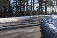 Winter Road in Ontario, Canada