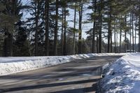 Winter Road in Ontario, Canada