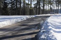 Winter Road in Ontario, Canada