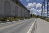 Canadian Architecture: A Daytime View with Clouds